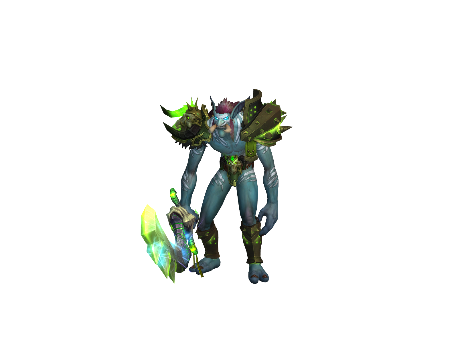 Blk 3D character render
