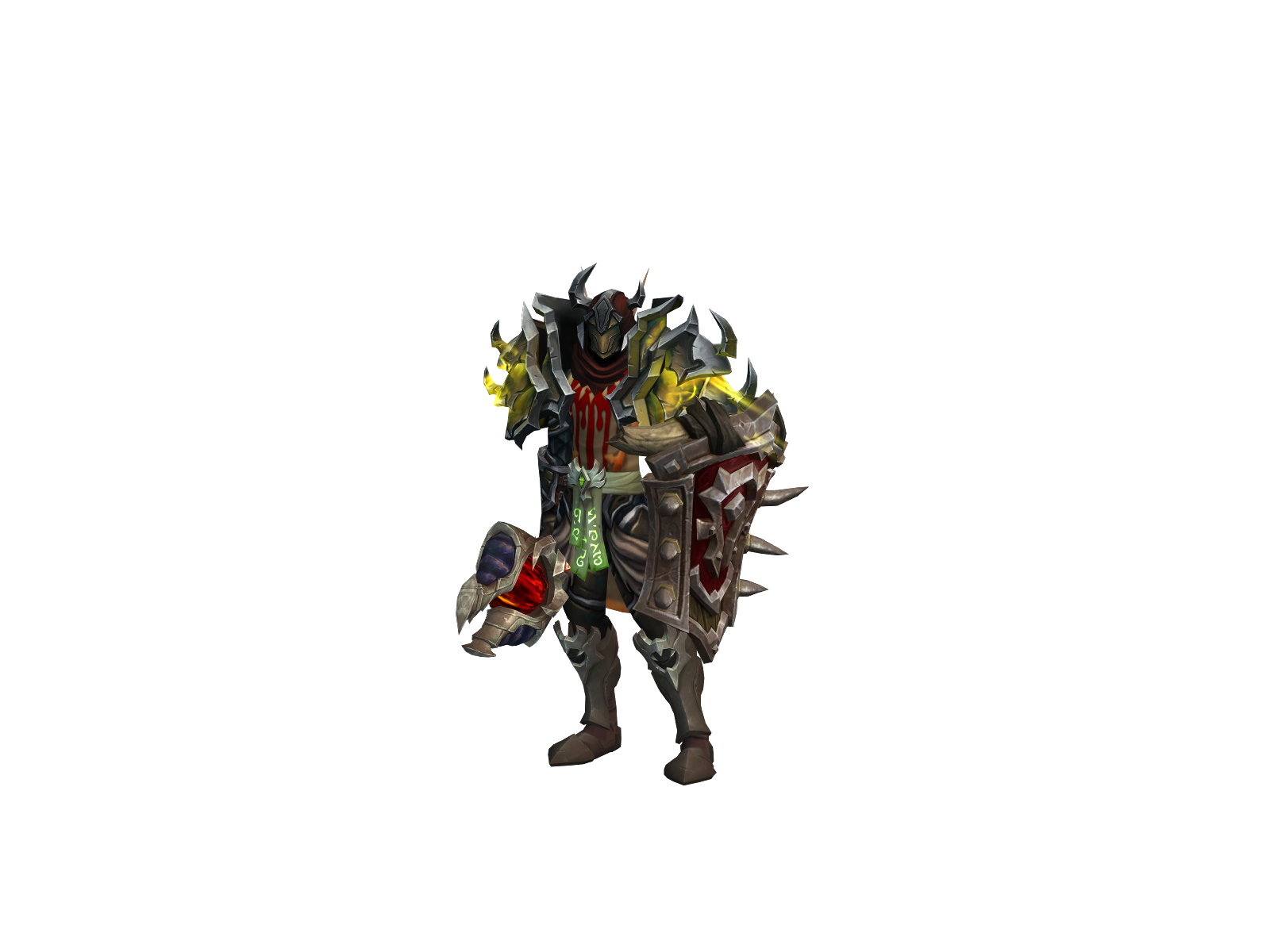 Troypolamalu 3D character render