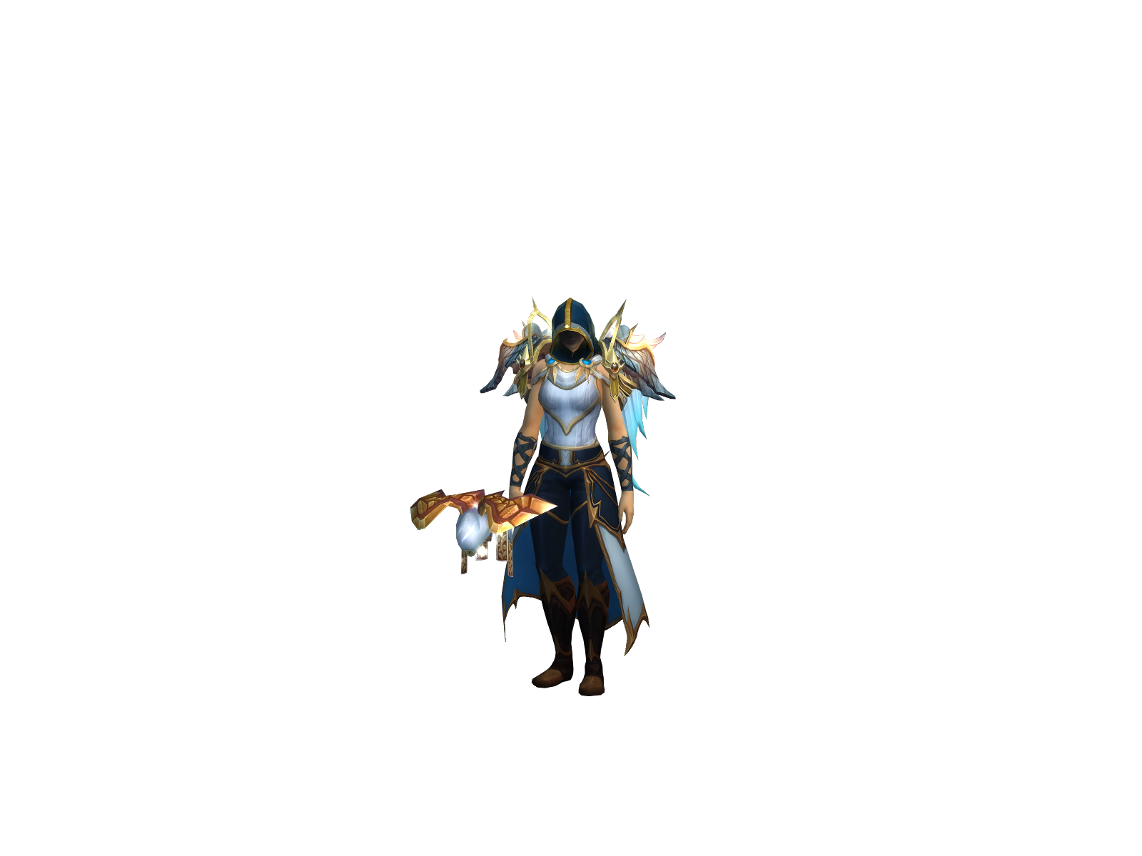 Arames 3D character render