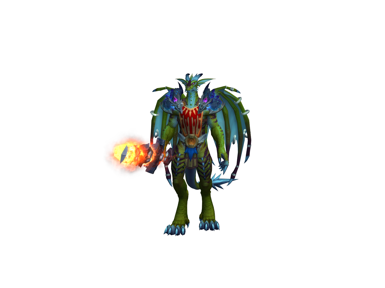 Drâgøndaddy 3D character render