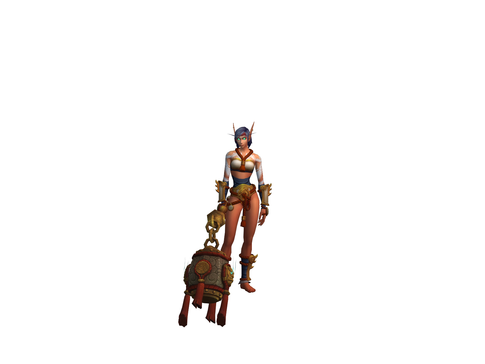 Físty 3D character render