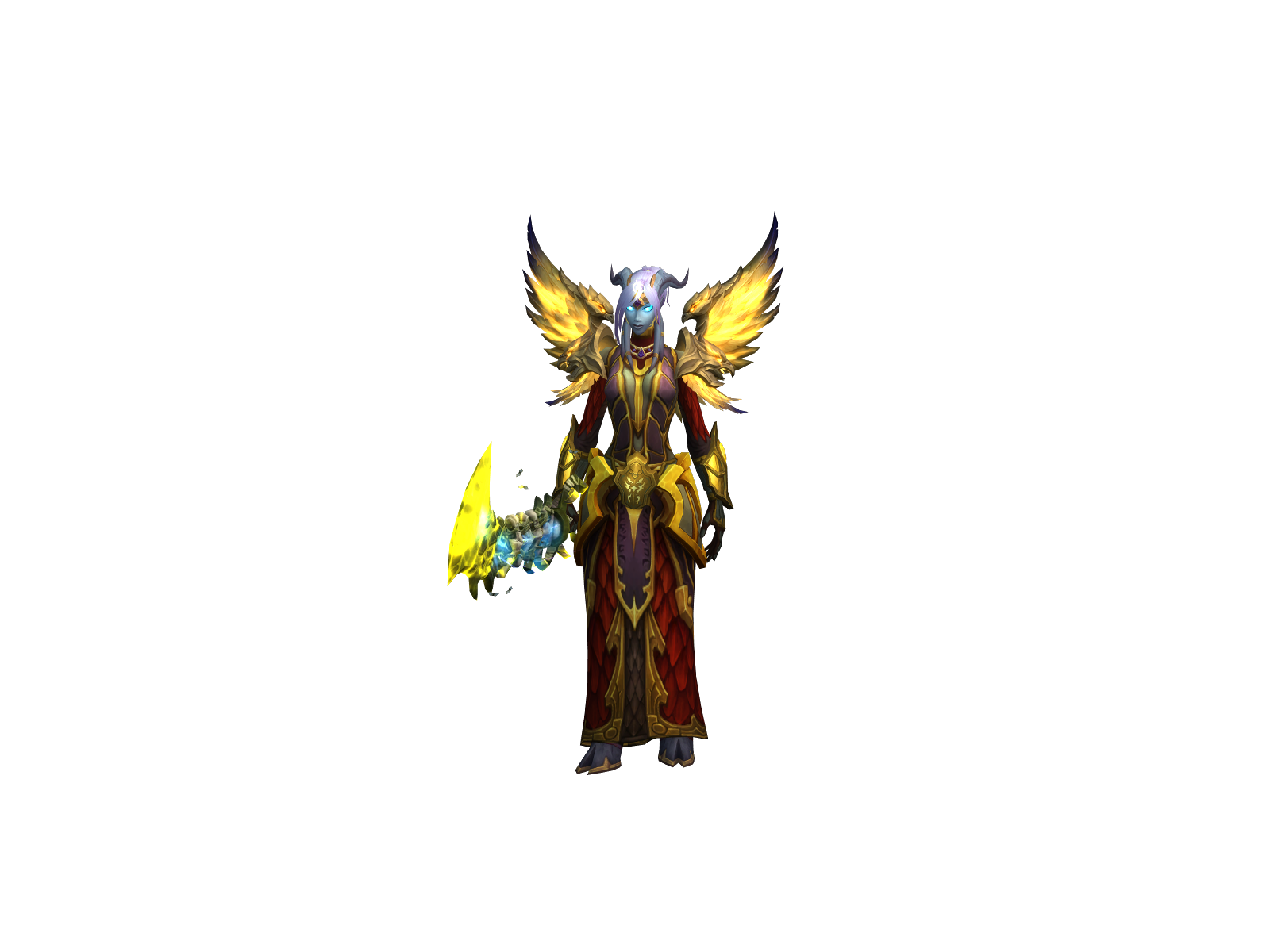 Dawnfury 3D character render