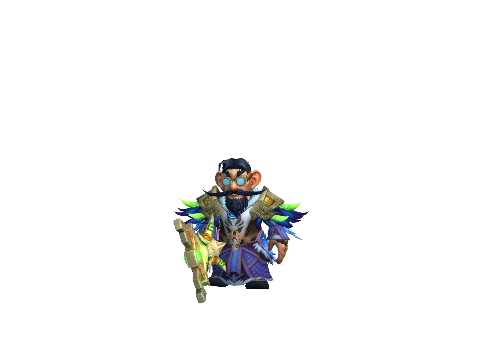 Darthez 3D character render