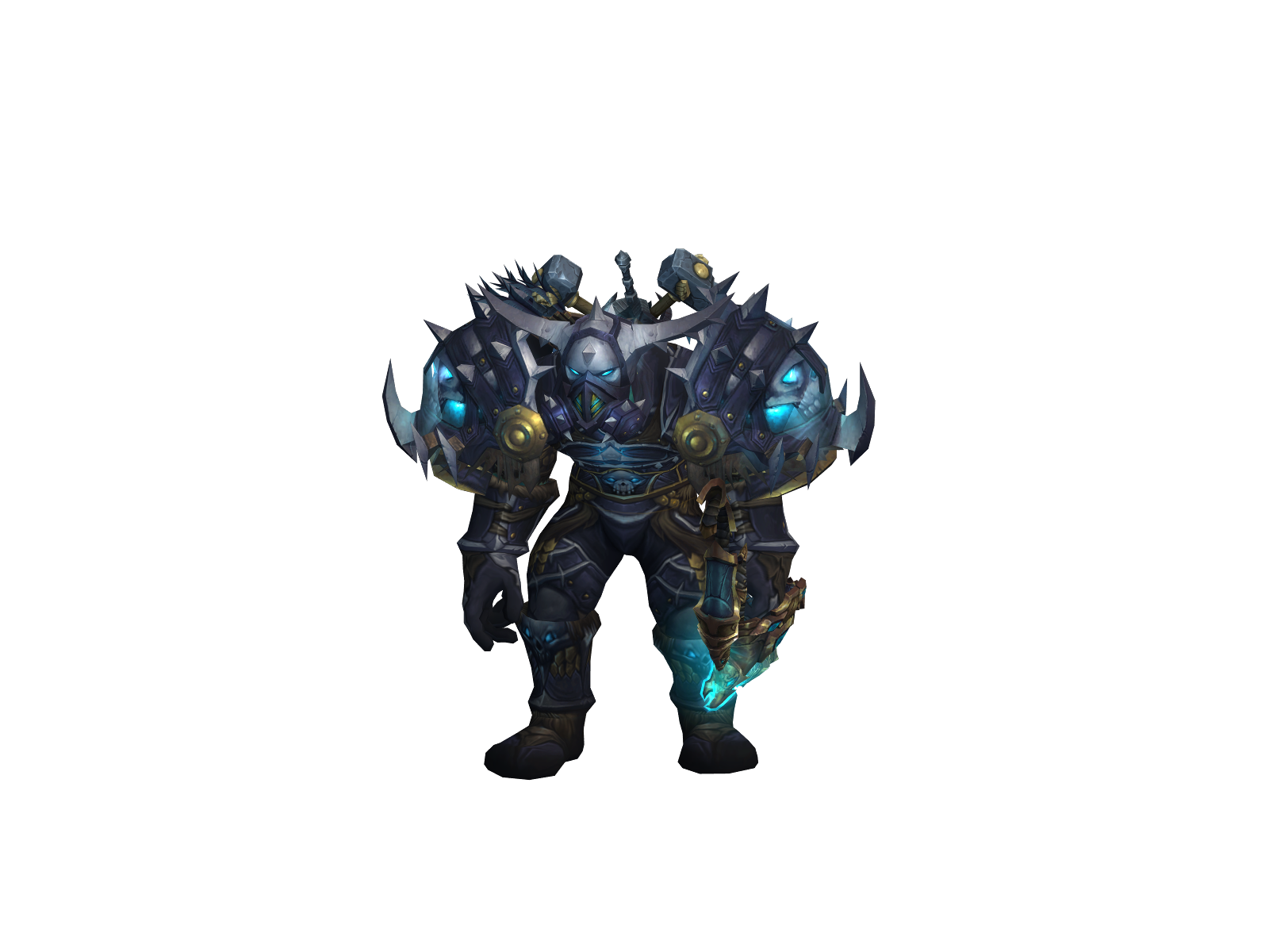 Cyrín 3D character render
