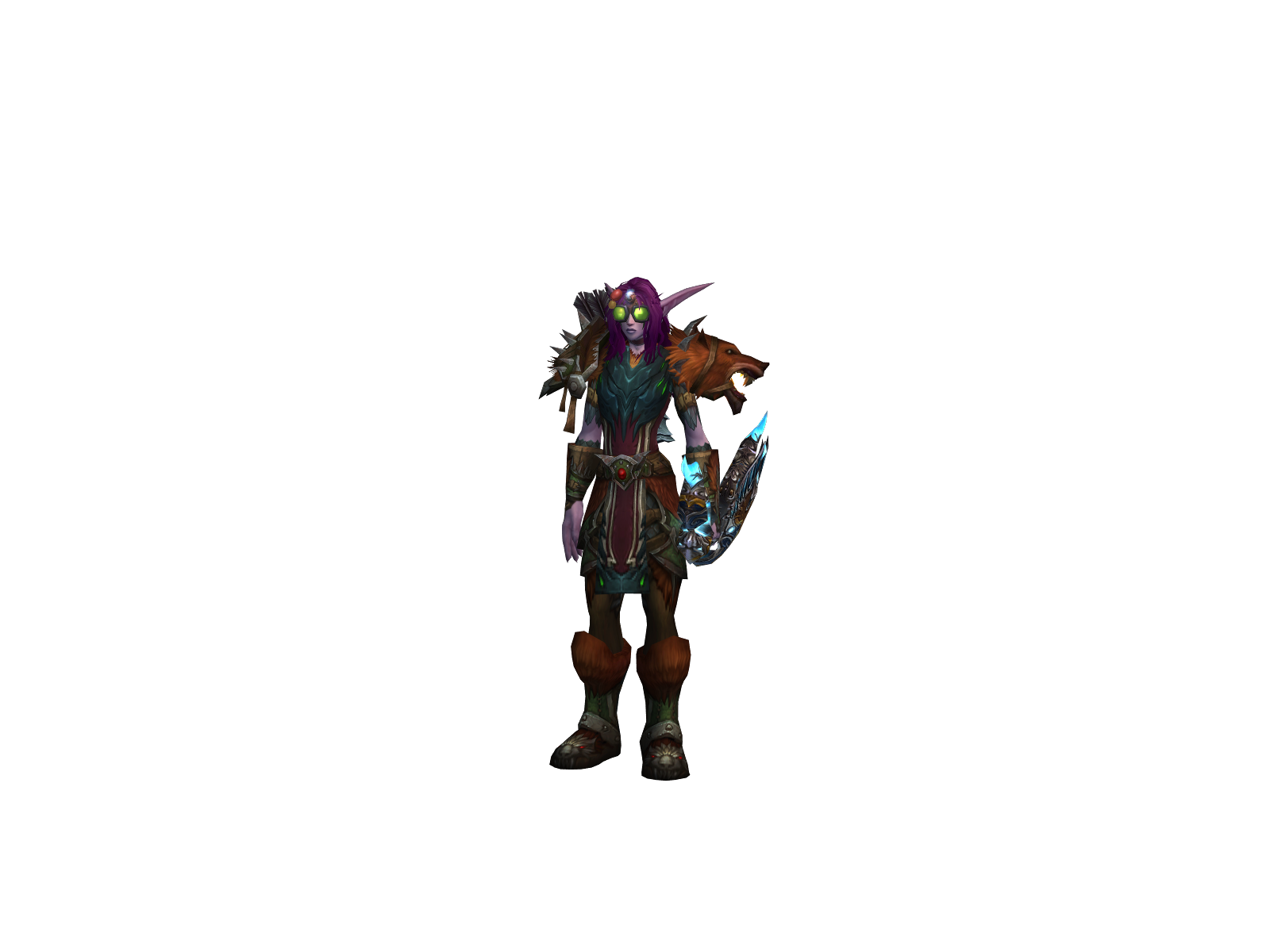 Hunterdreads 3D character render