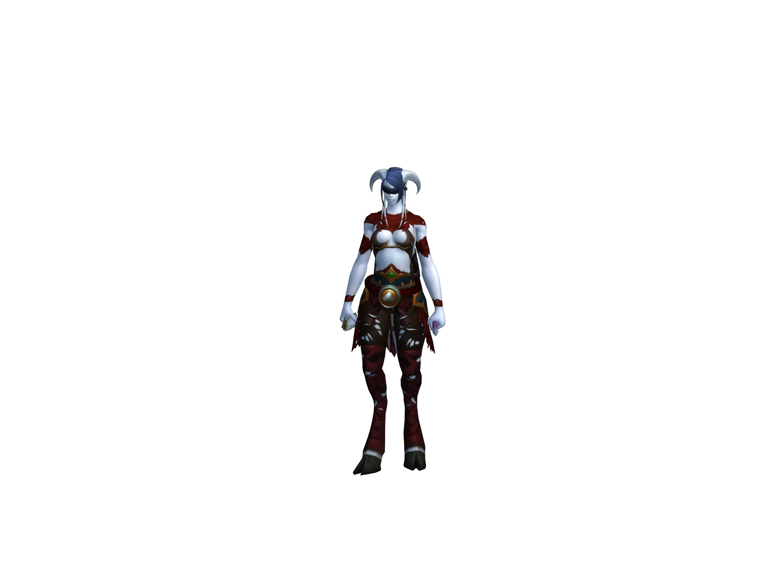 Monkaang 3D character render
