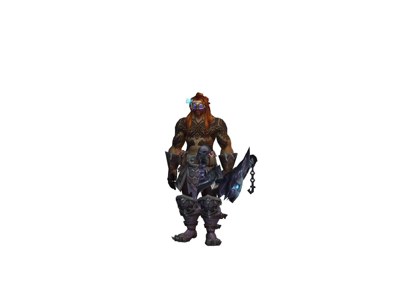 Dahaole 3D character render