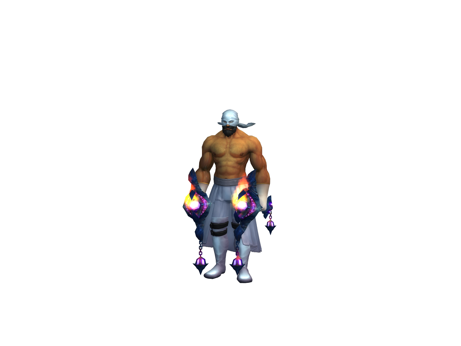 Twinshanks 3D character render