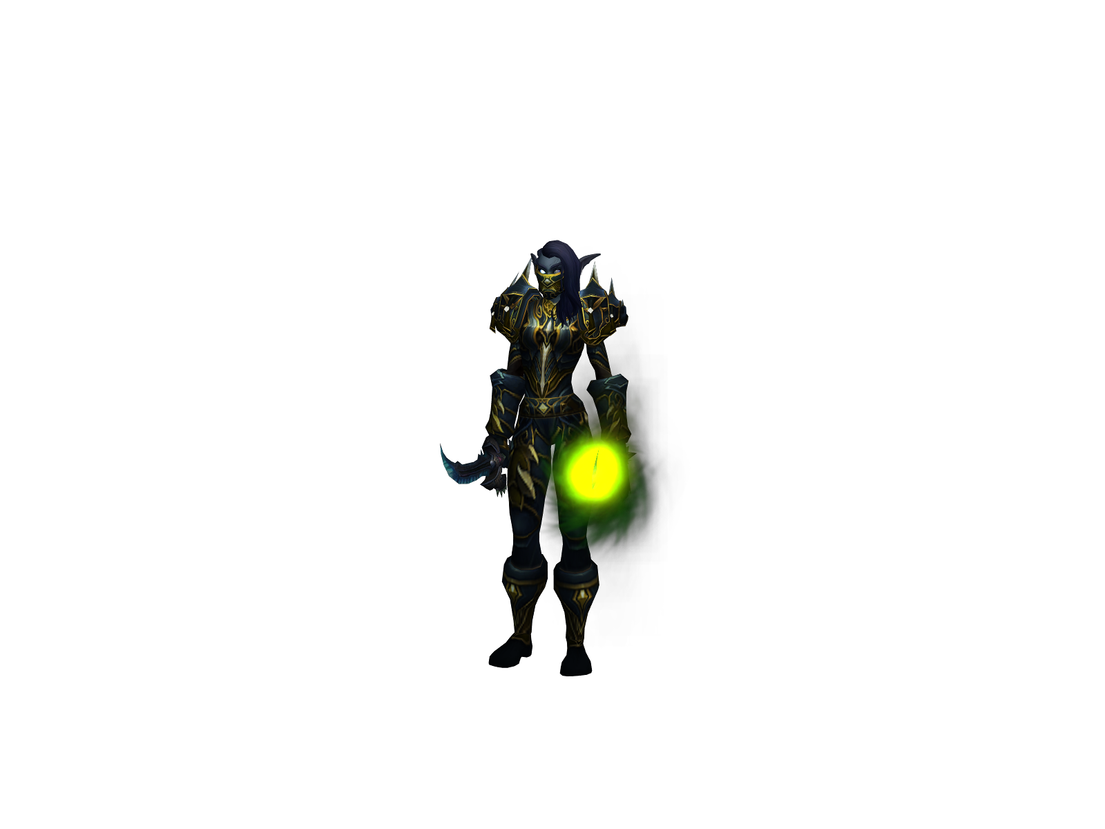 Pos 3D character render