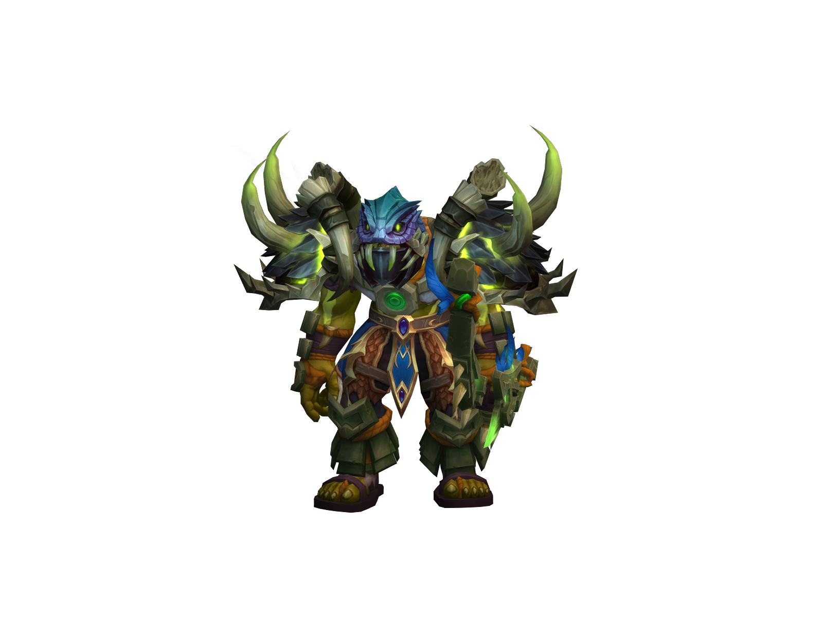 Deathbyarroz 3D character render