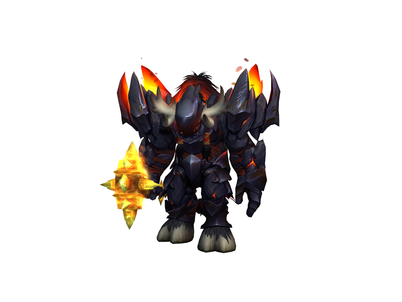 Bloodnsteel 3D character render