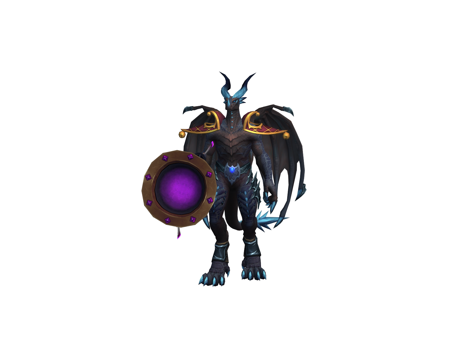 Dracariss 3D character render