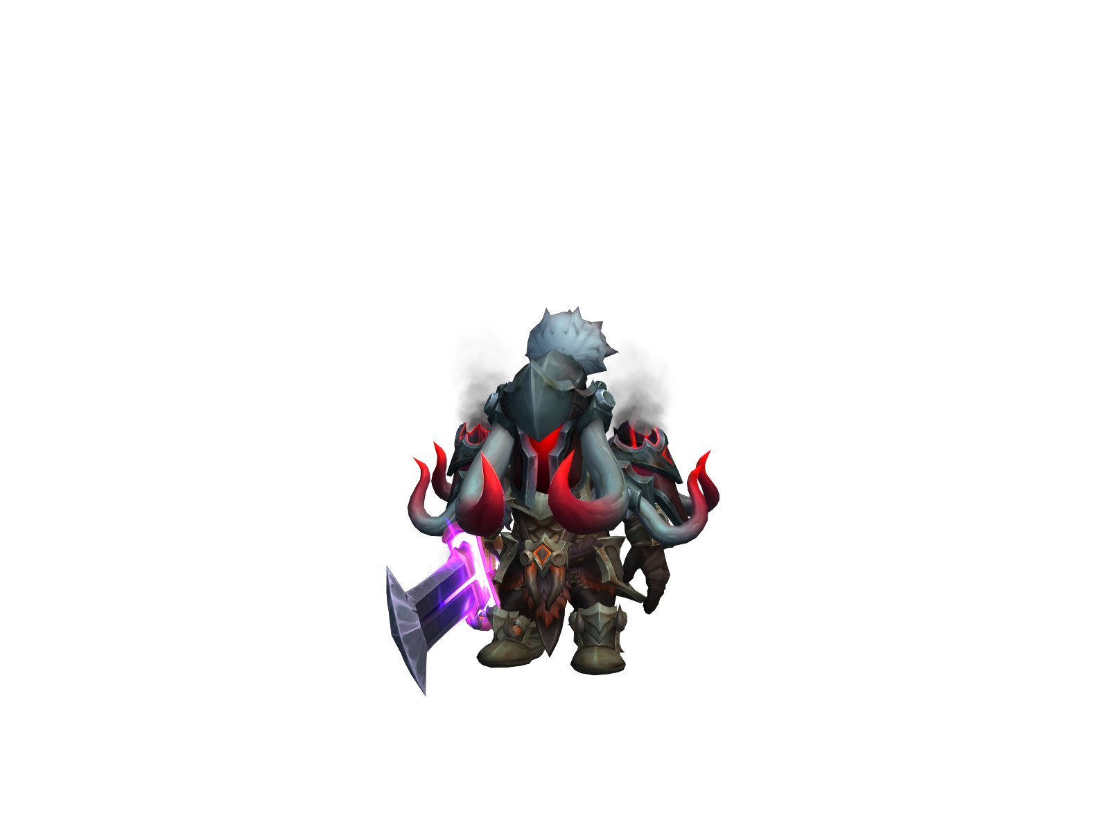 Notarms 3D character render