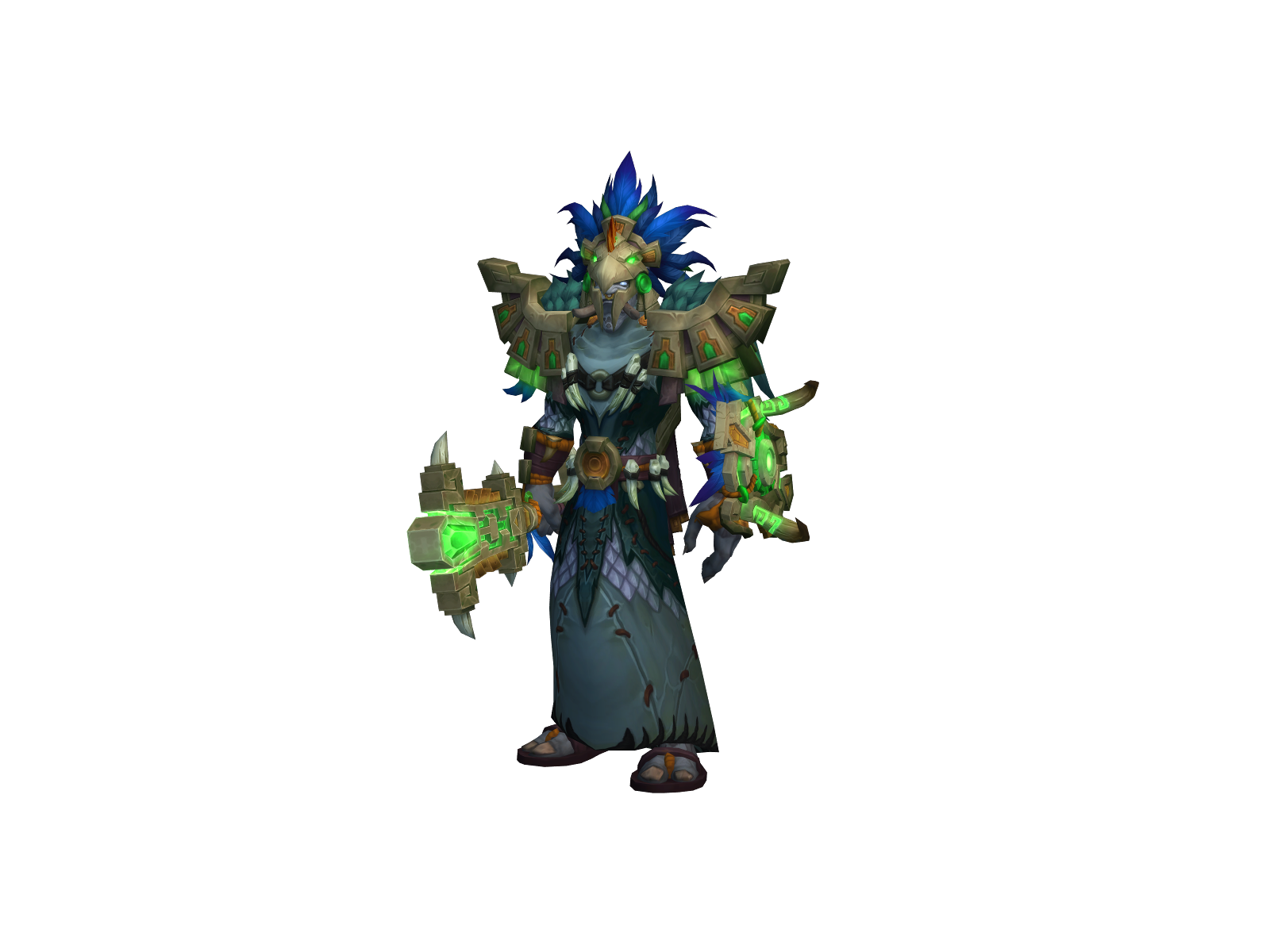 Zíroten 3D character render