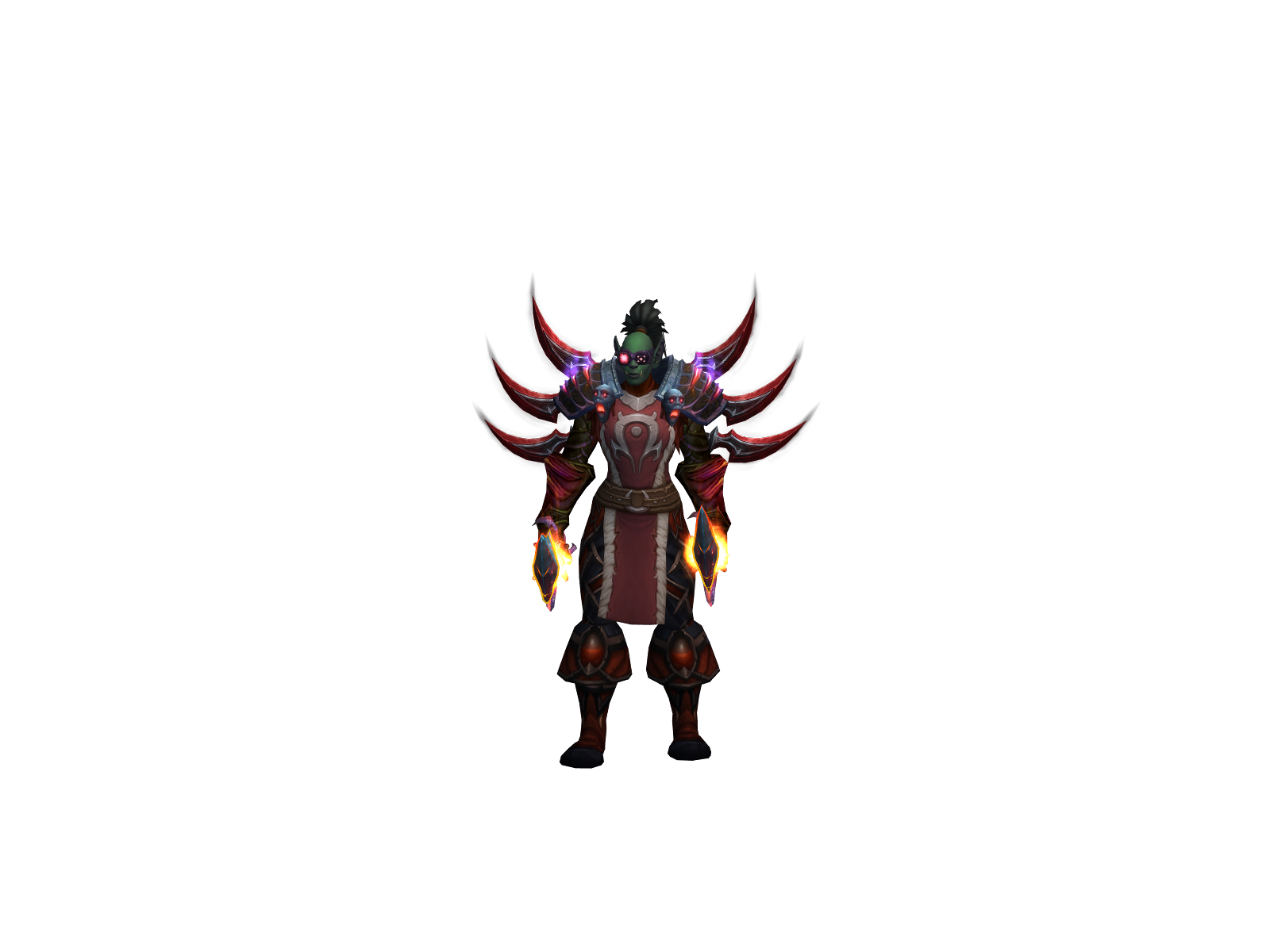 Wongski 3D character render