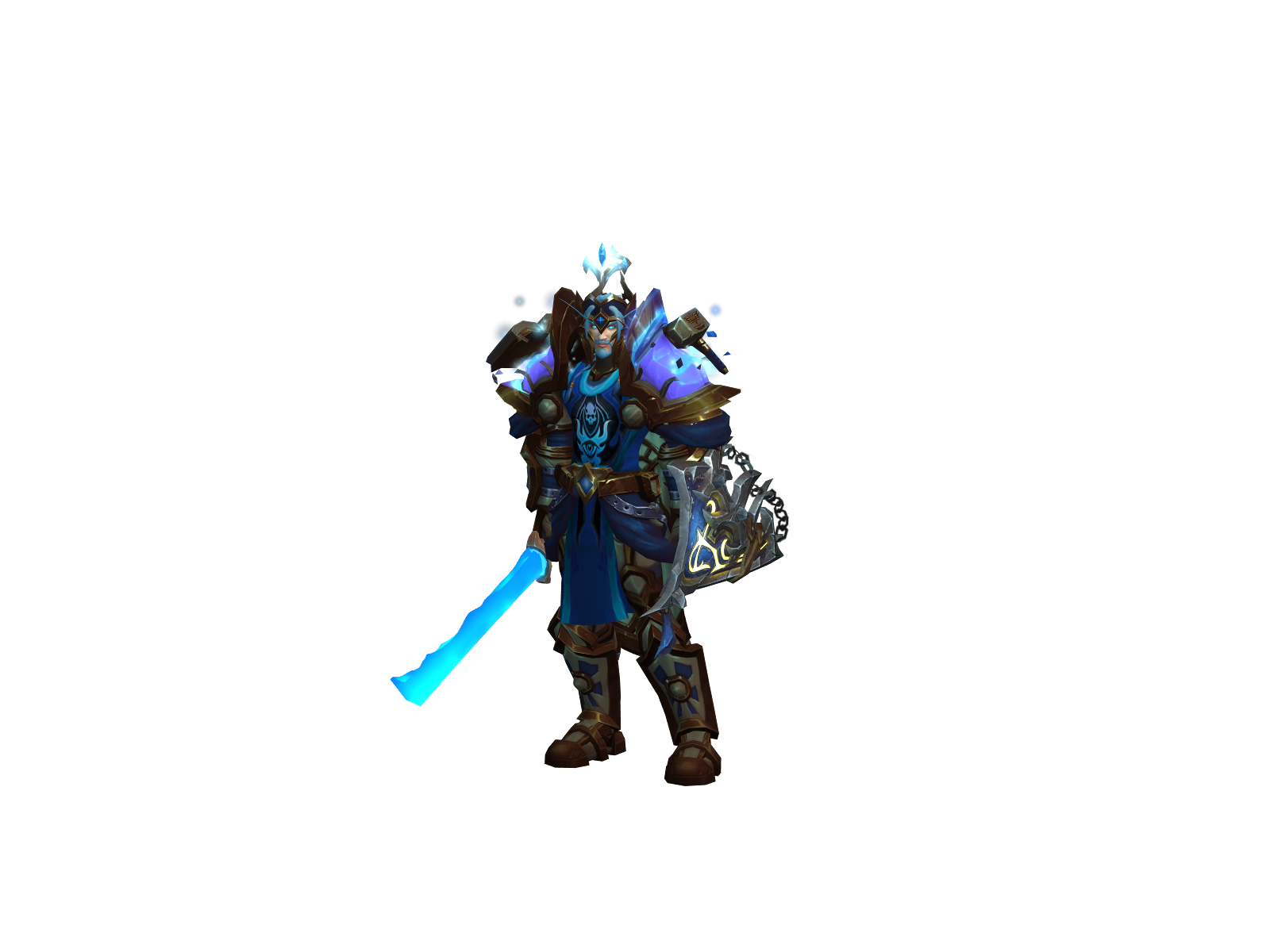 Bluntlord 3D character render