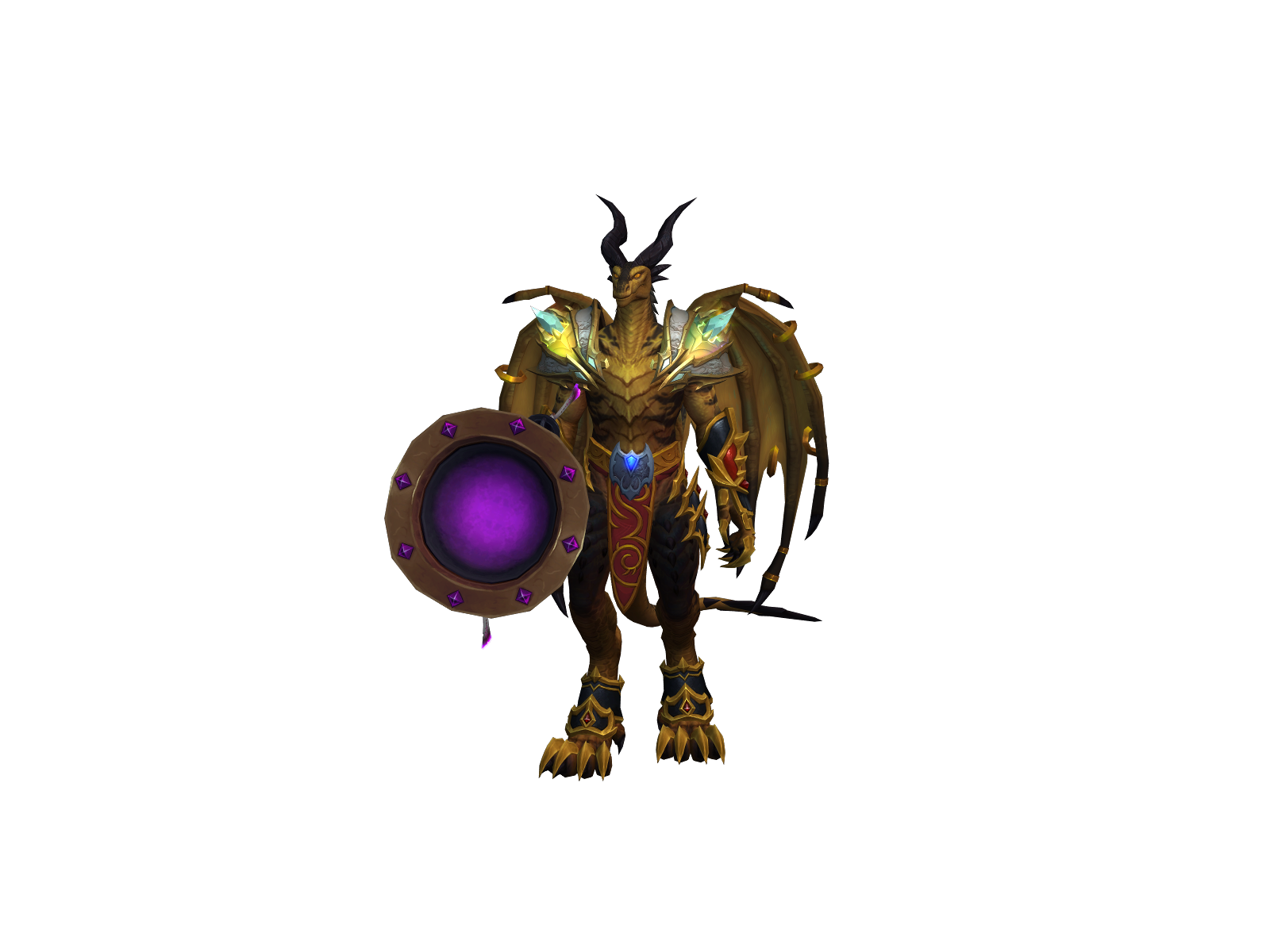 Dwagons 3D character render