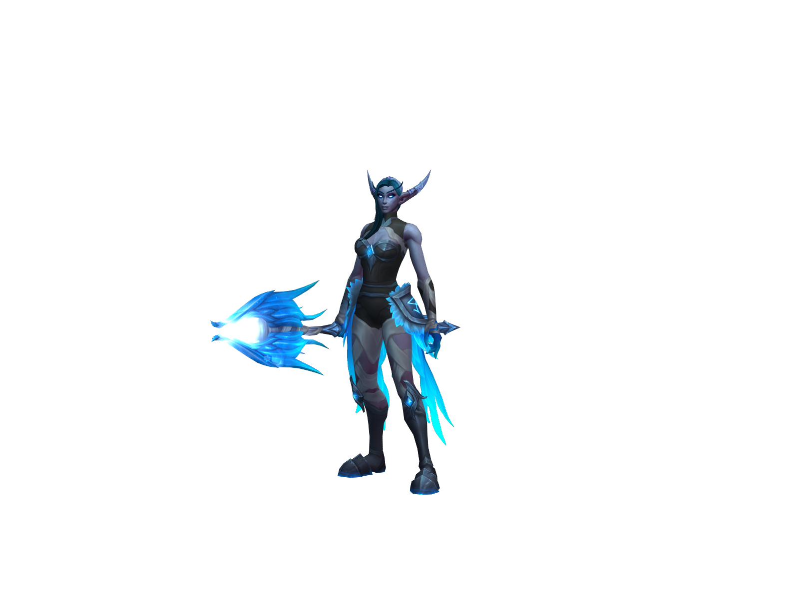 Misspain 3D character render