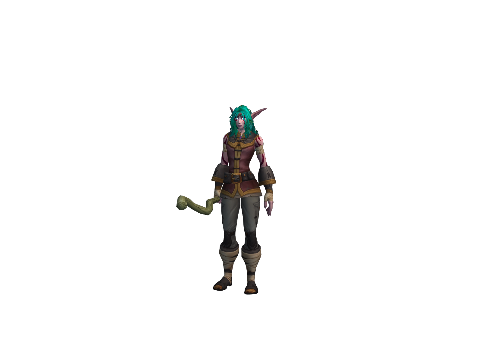 Teezilla 3D character render