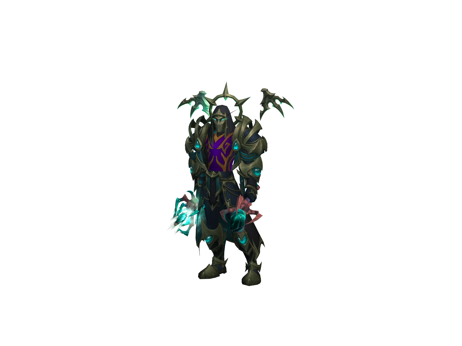Vanirion 3D character render
