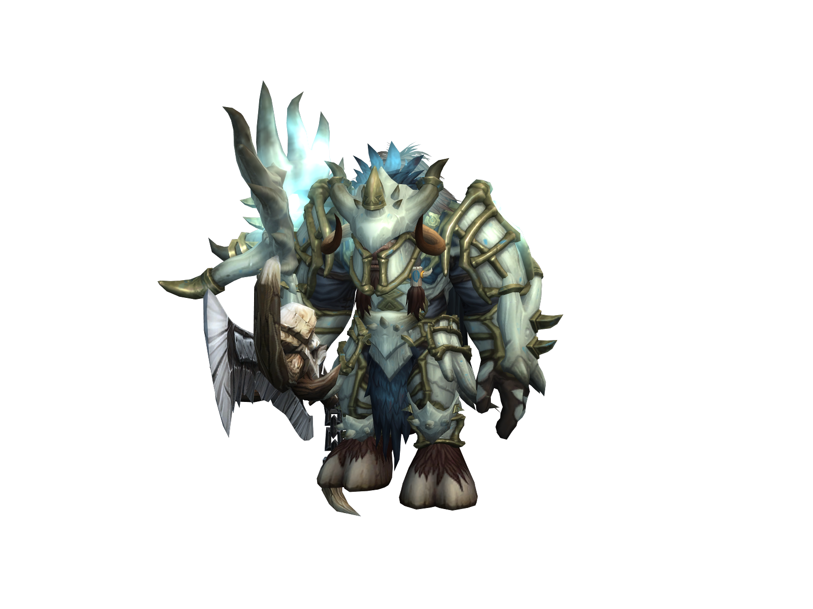 Pushmaa 3D character render
