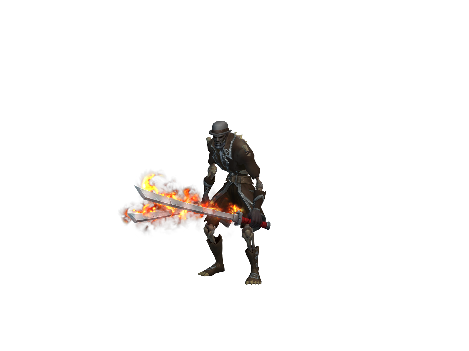 Xoar 3D character render