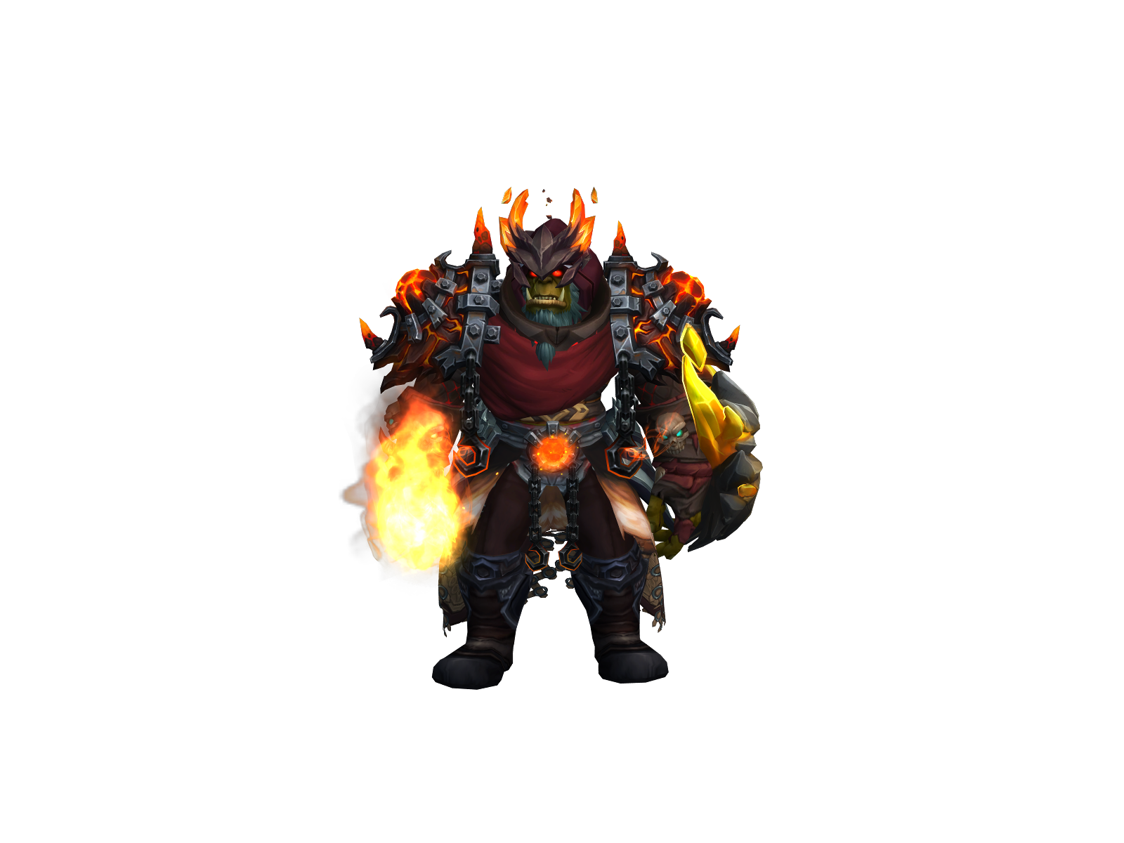 Drelg 3D character render