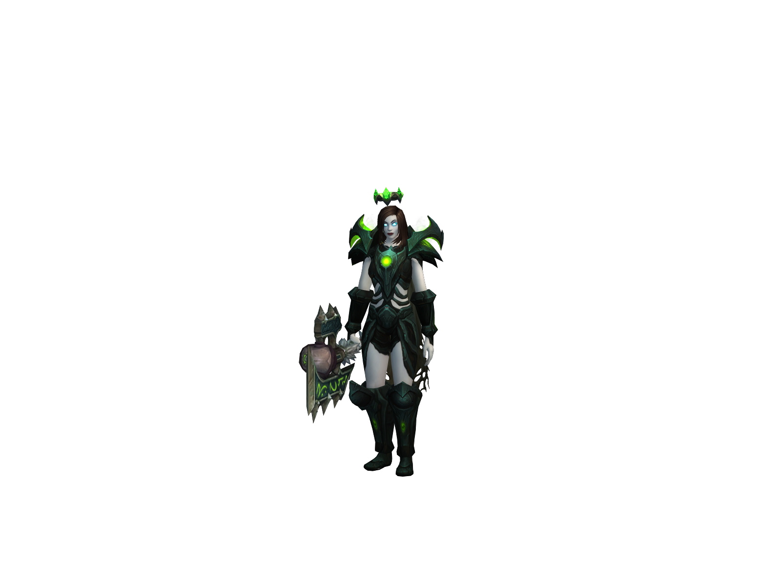 Ðerain 3D character render