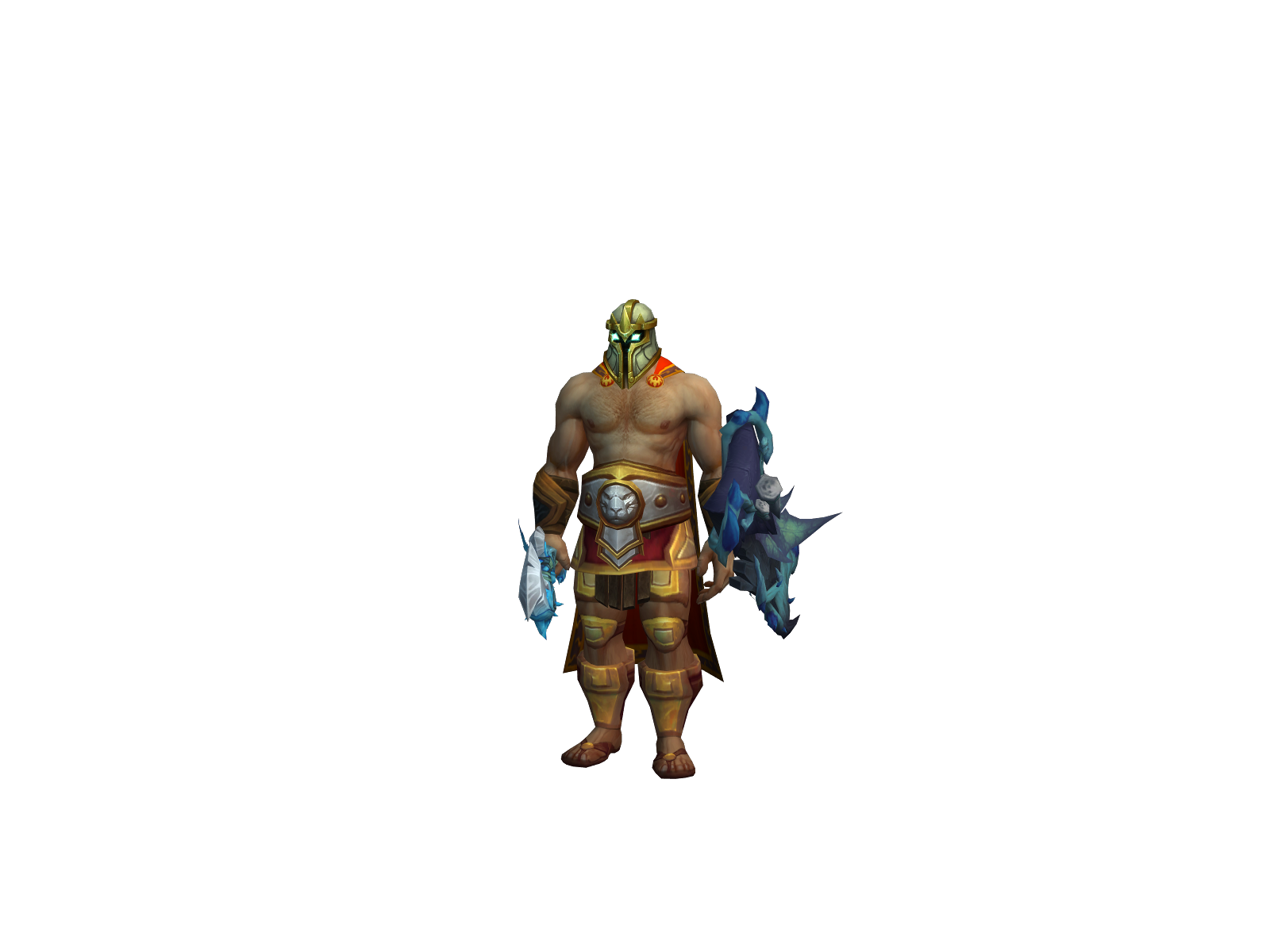 Voldus 3D character render