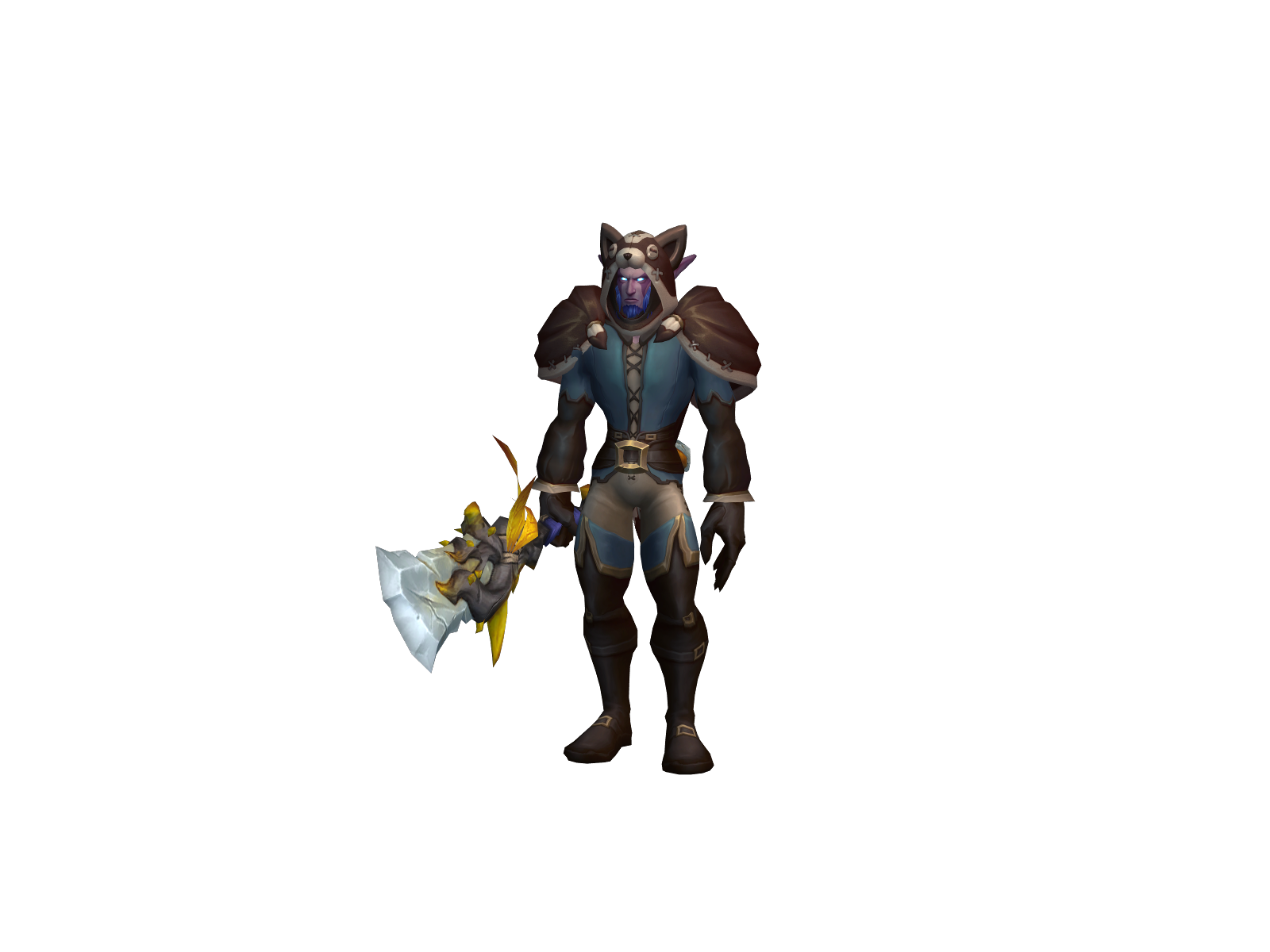 Maydros 3D character render