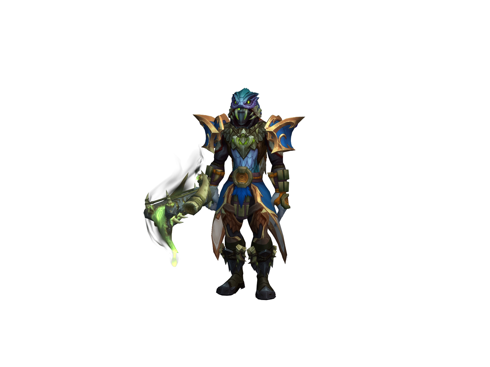 Azïza 3D character render