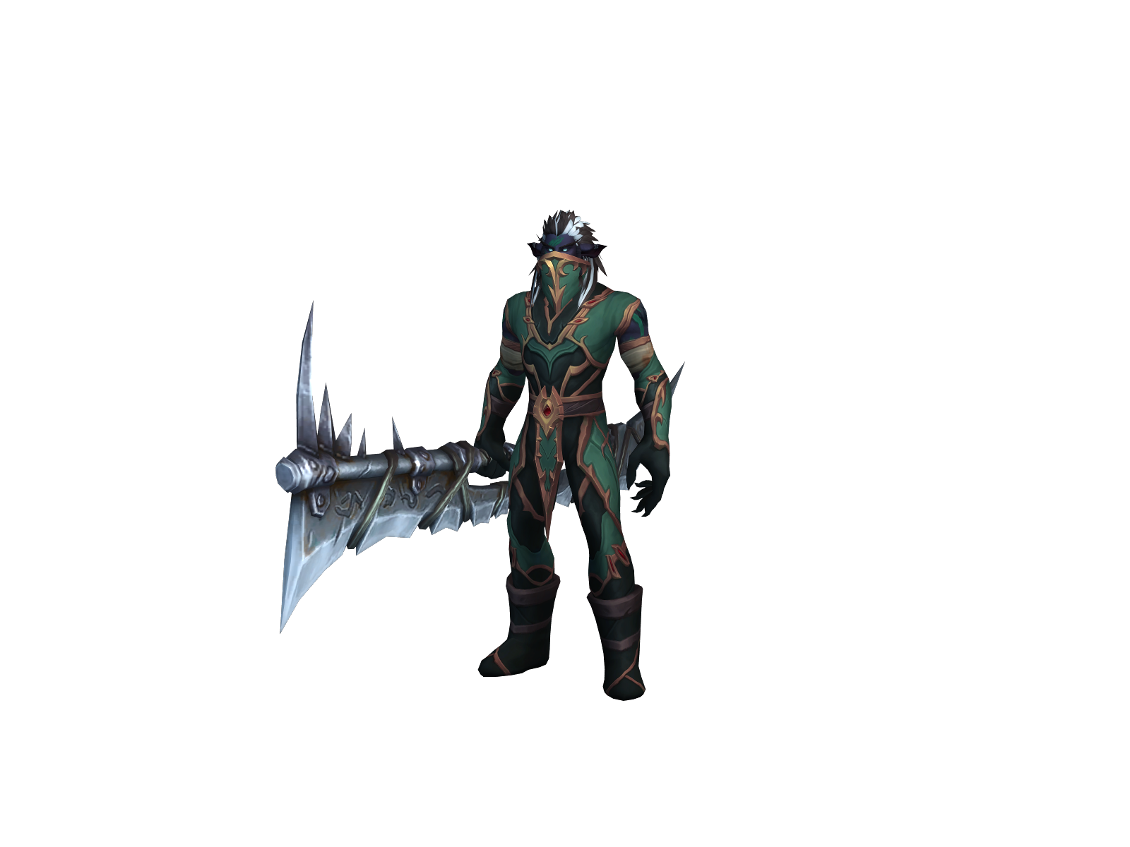 Gètburstêd 3D character render
