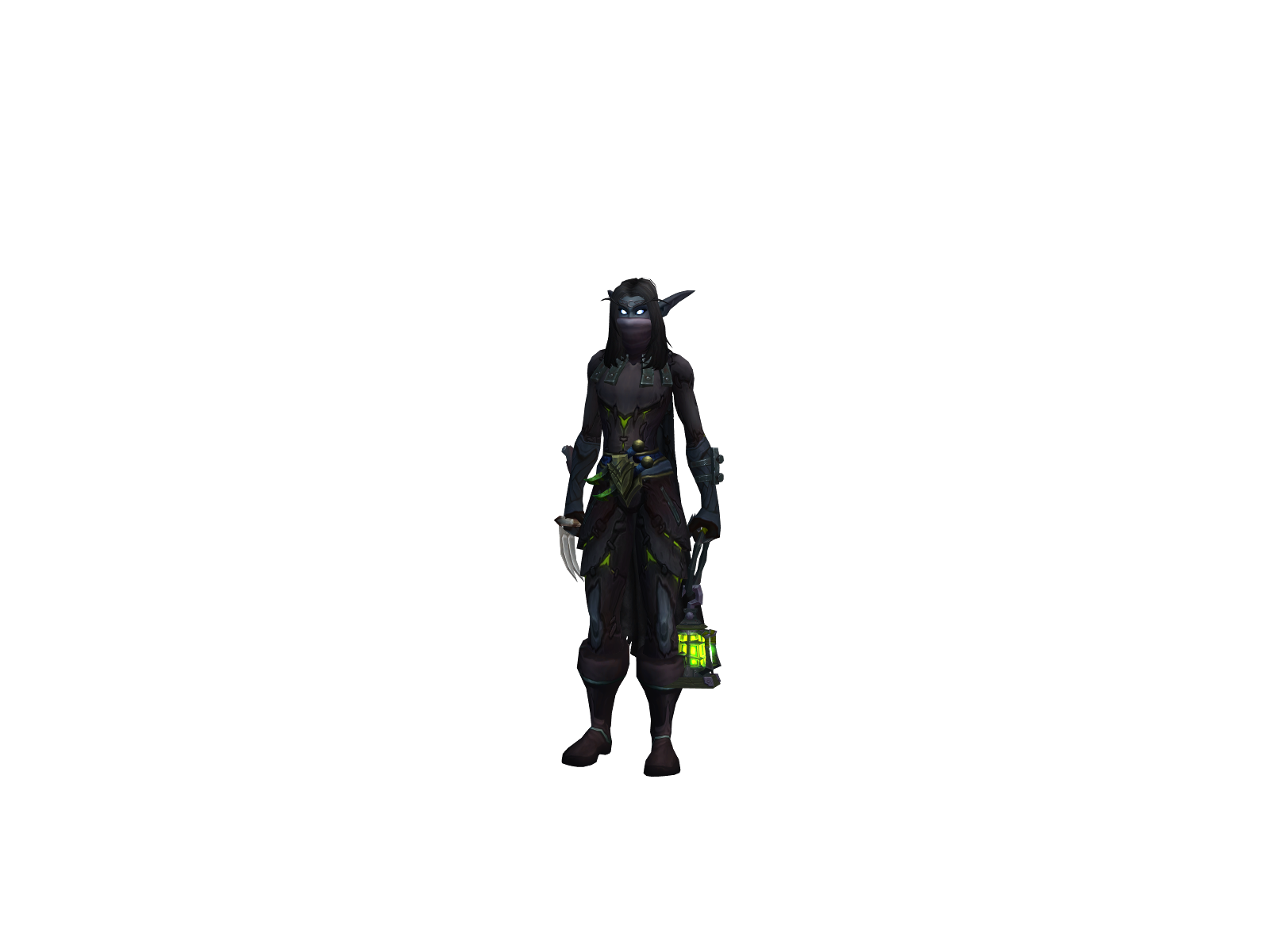 Zedra 3D character render