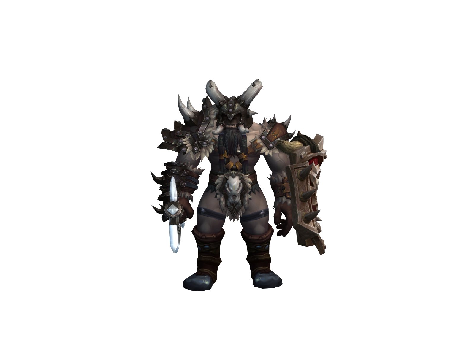 Gromol 3D character render