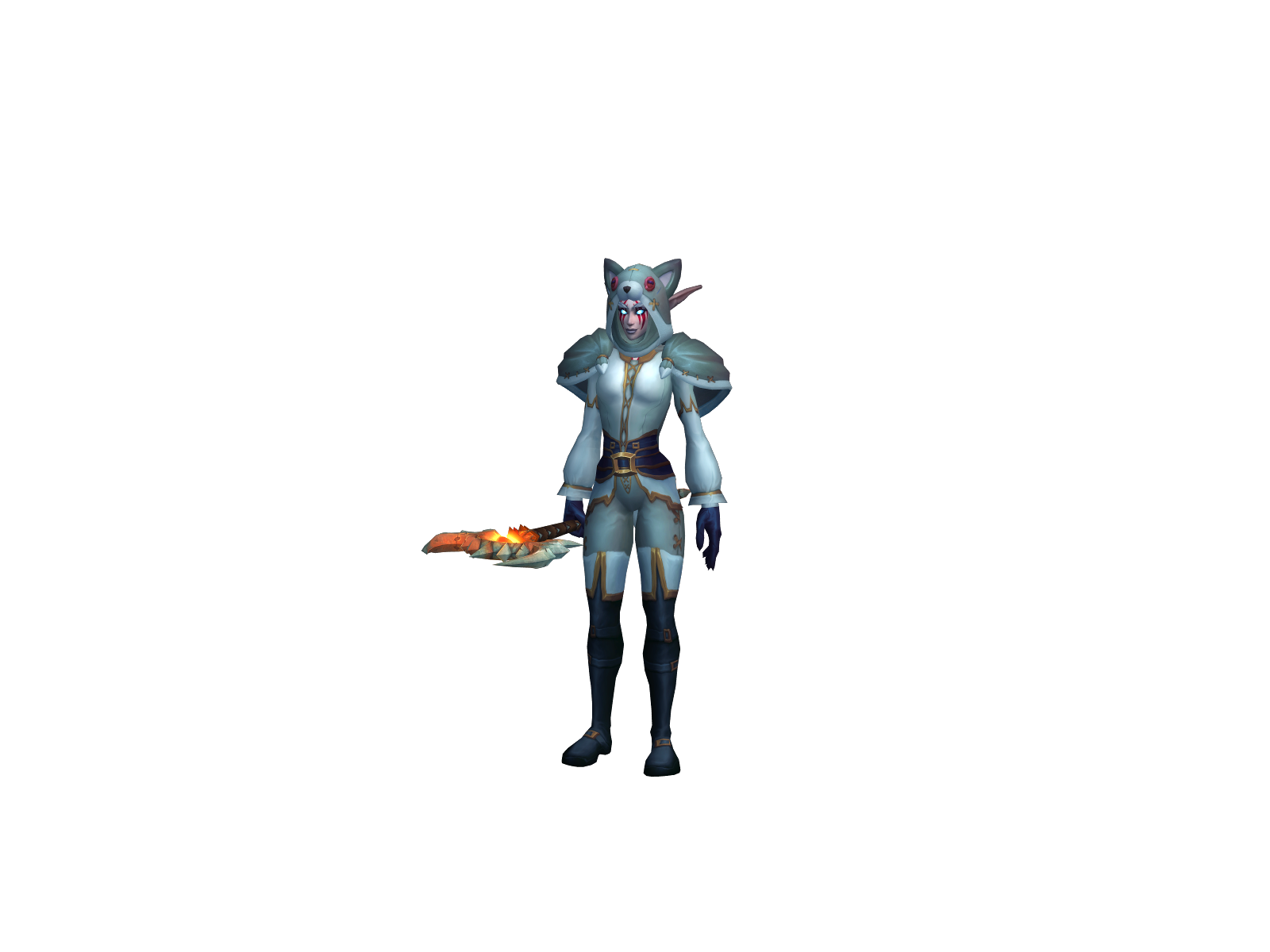 Catretard 3D character render