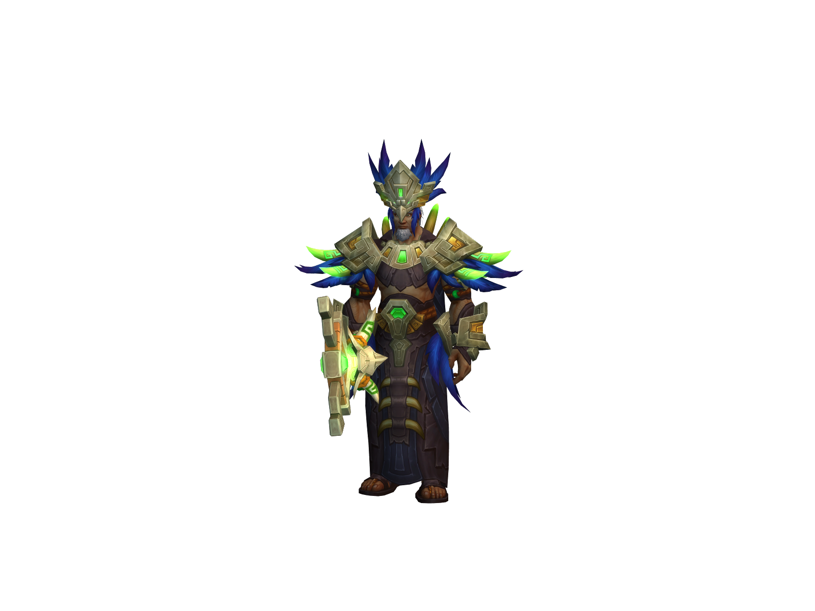 Orfias 3D character render
