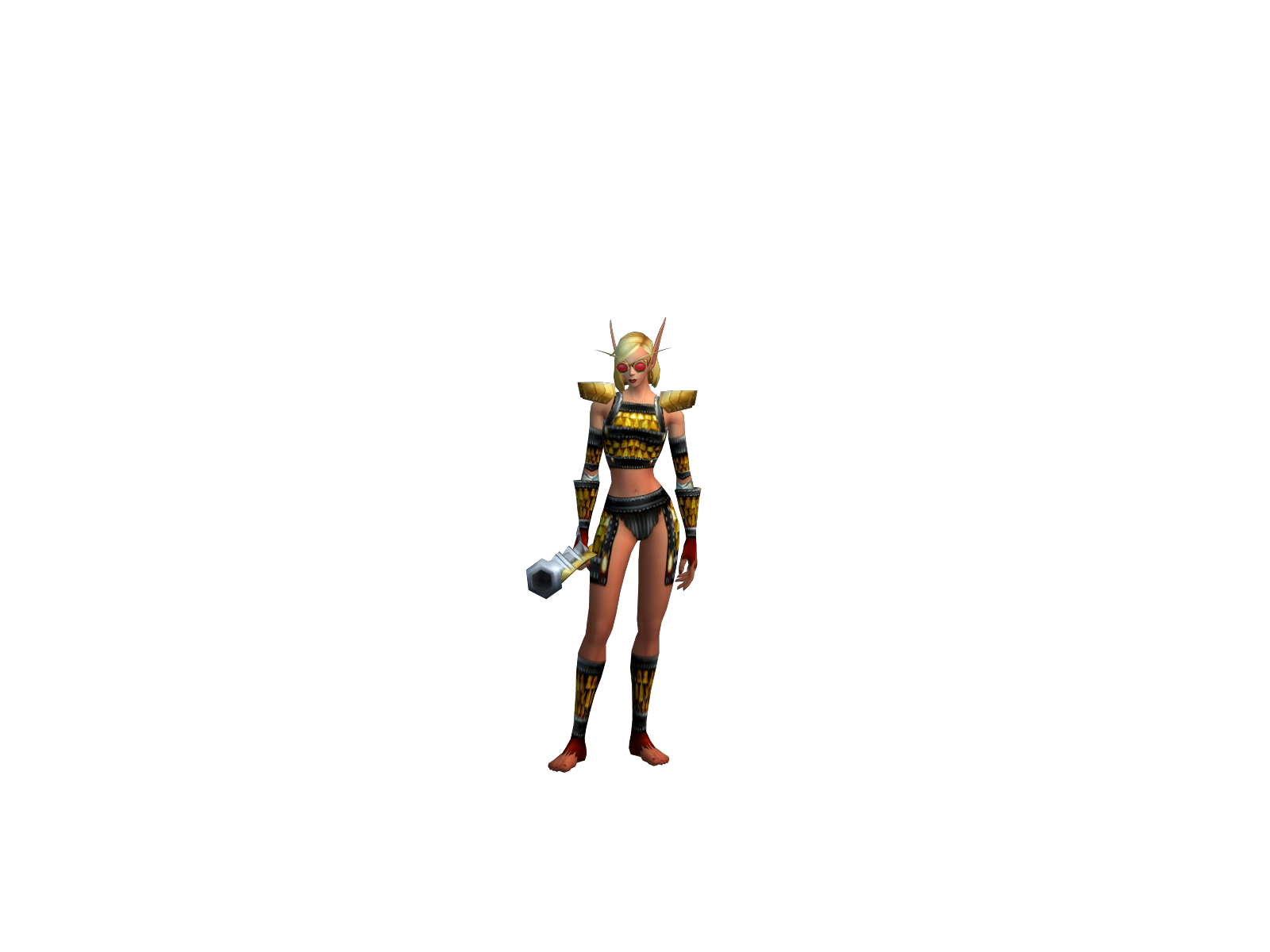 Mielikii 3D character render