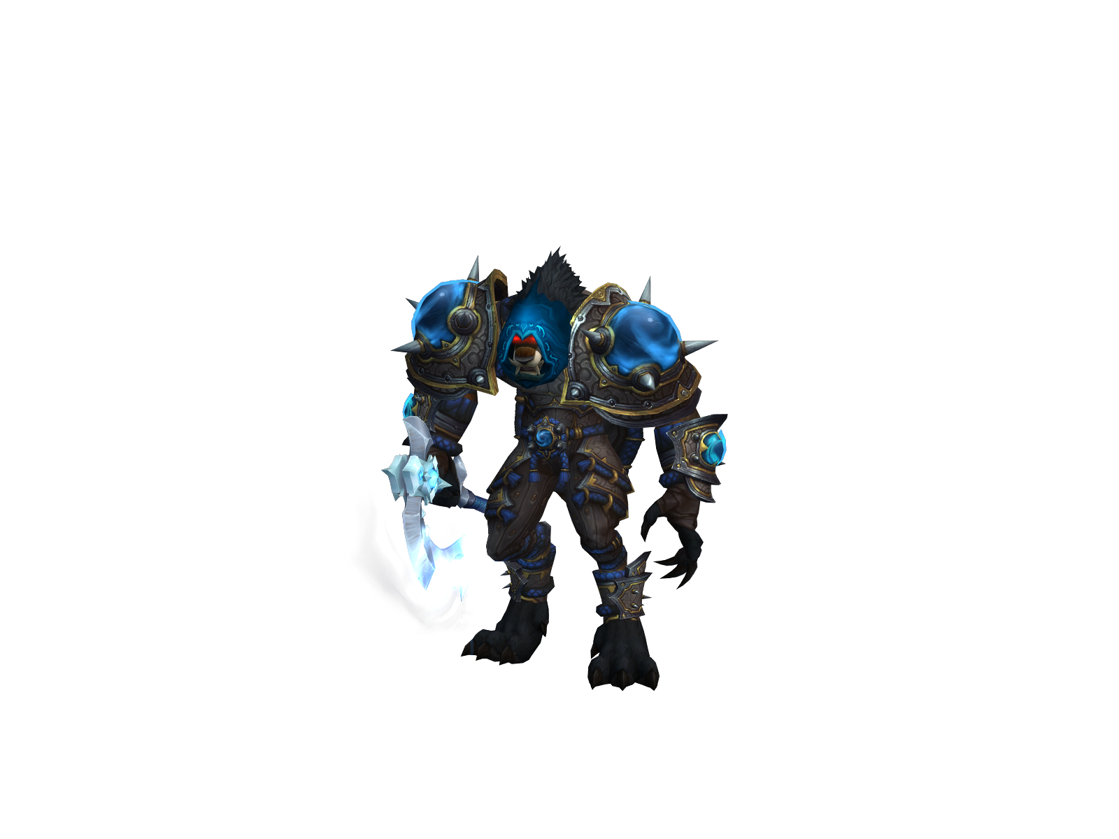 Fangbrew 3D character render
