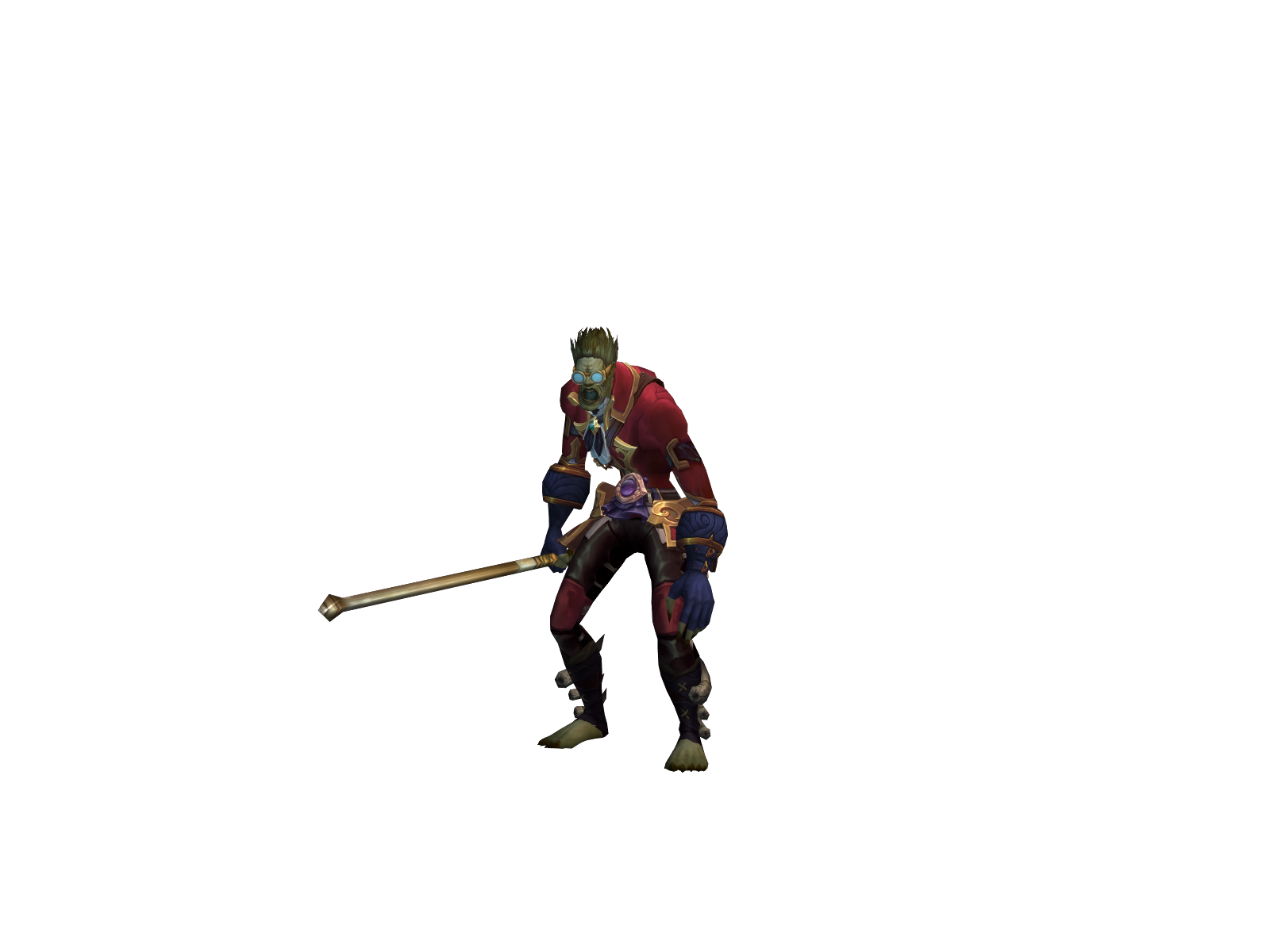 Batmonkia 3D character render