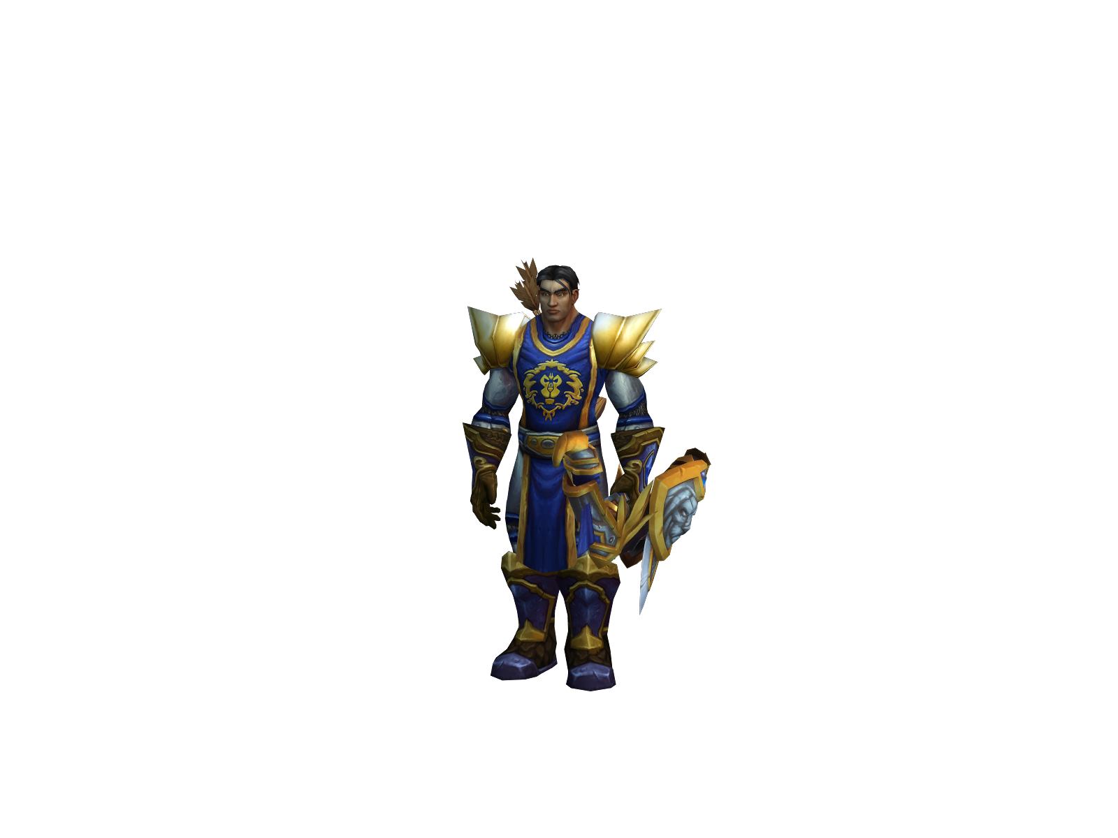 Bacatran 3D character render
