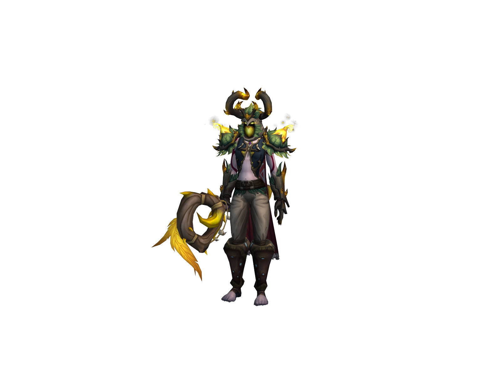 Montan 3D character render