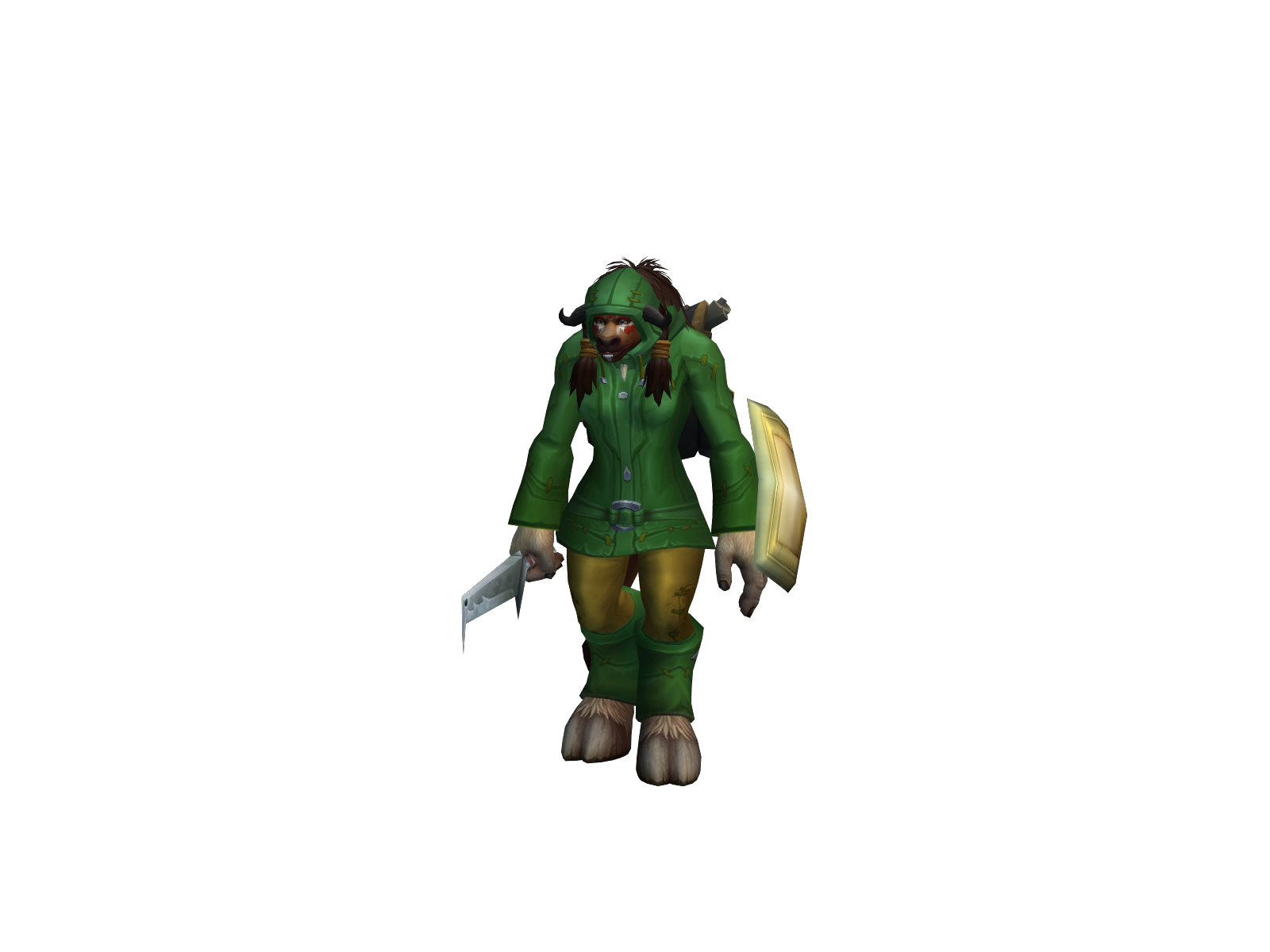 Nysaa 3D character render