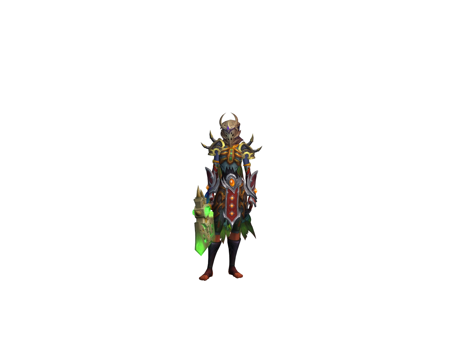 Bussin 3D character render