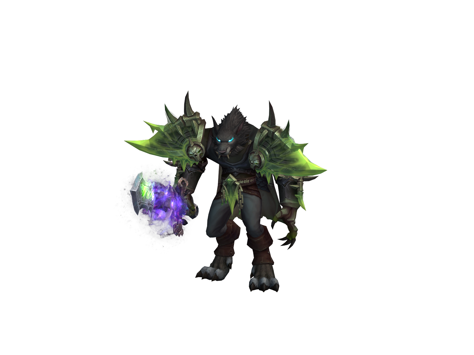 Assghoul 3D character render