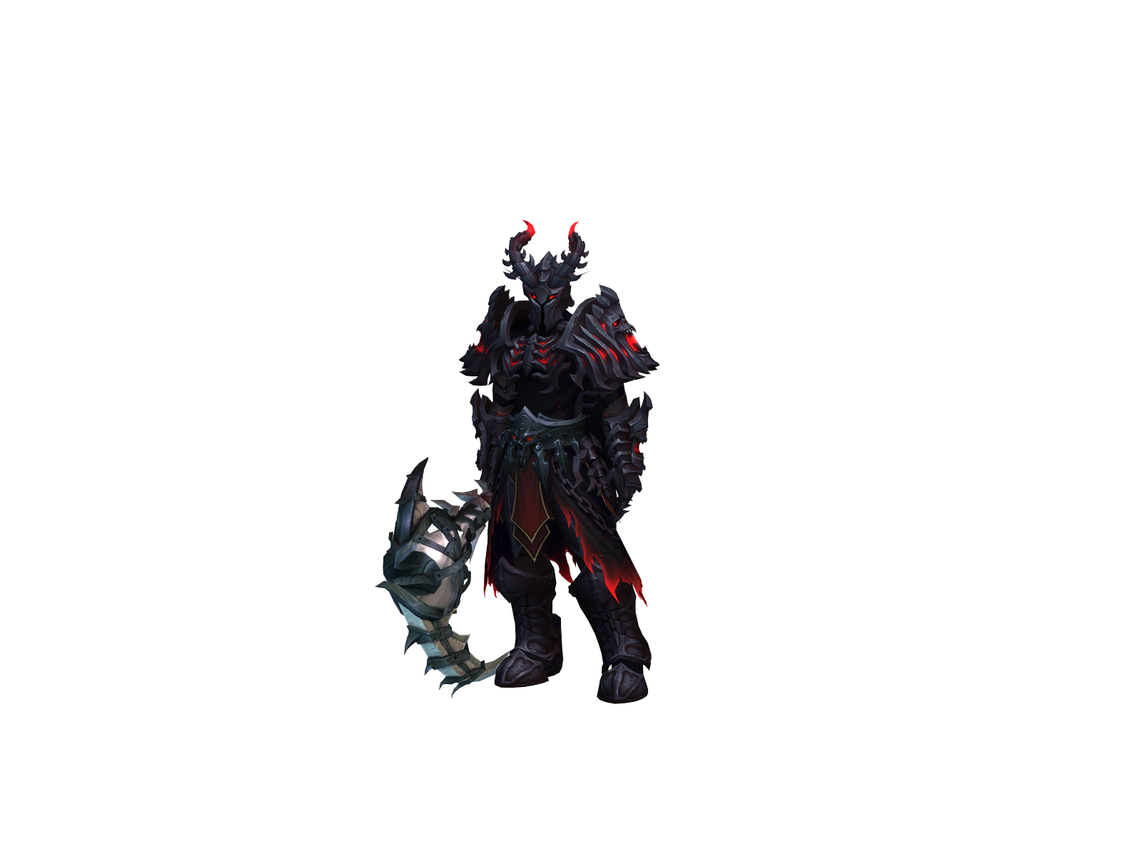 Foorsaken 3D character render