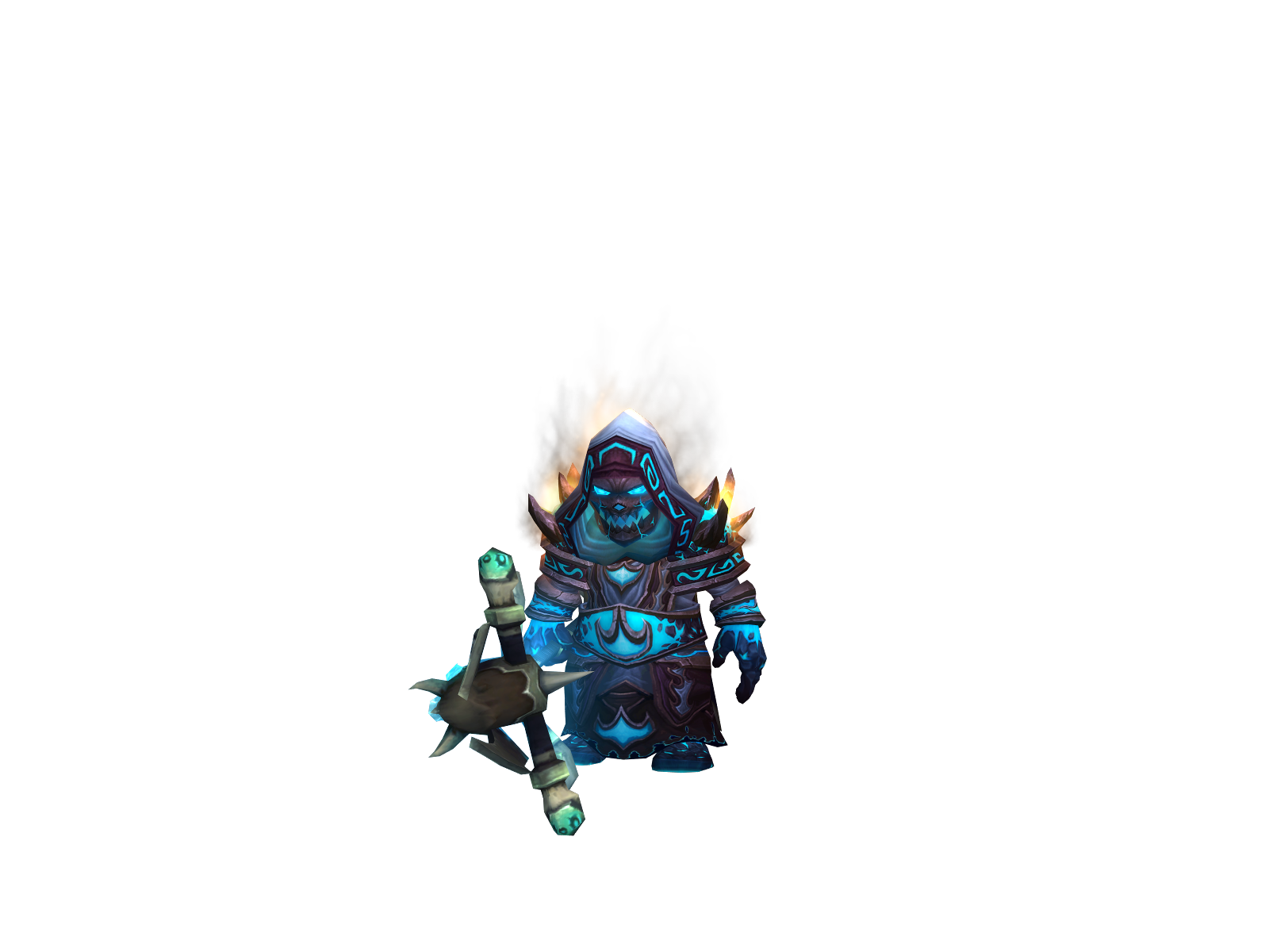 Snøwmage 3D character render