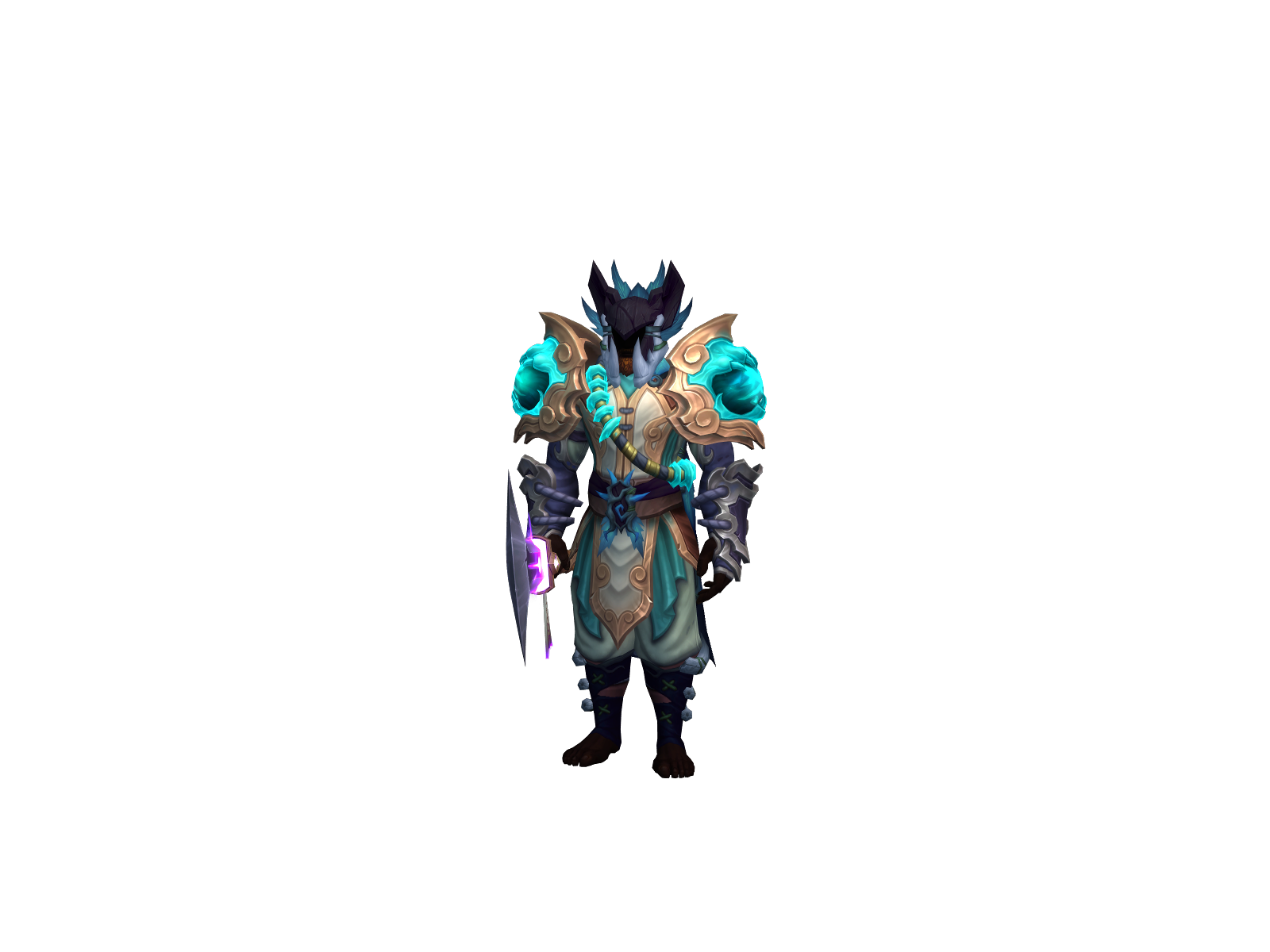 Ezekial 3D character render