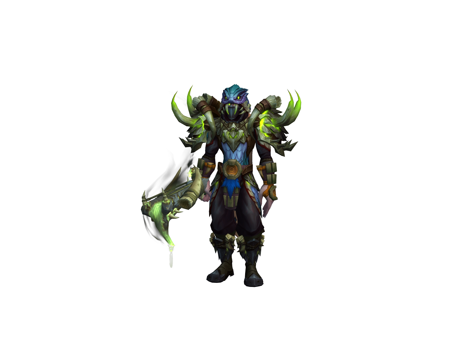 Deadlÿtouch 3D character render