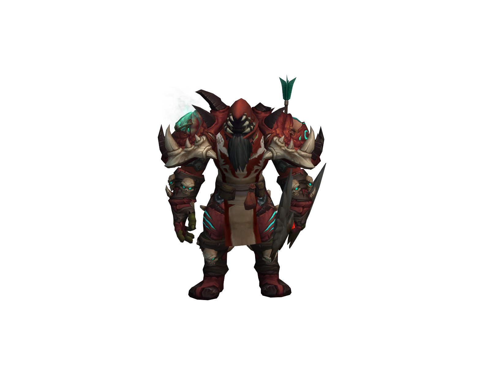 Banza 3D character render