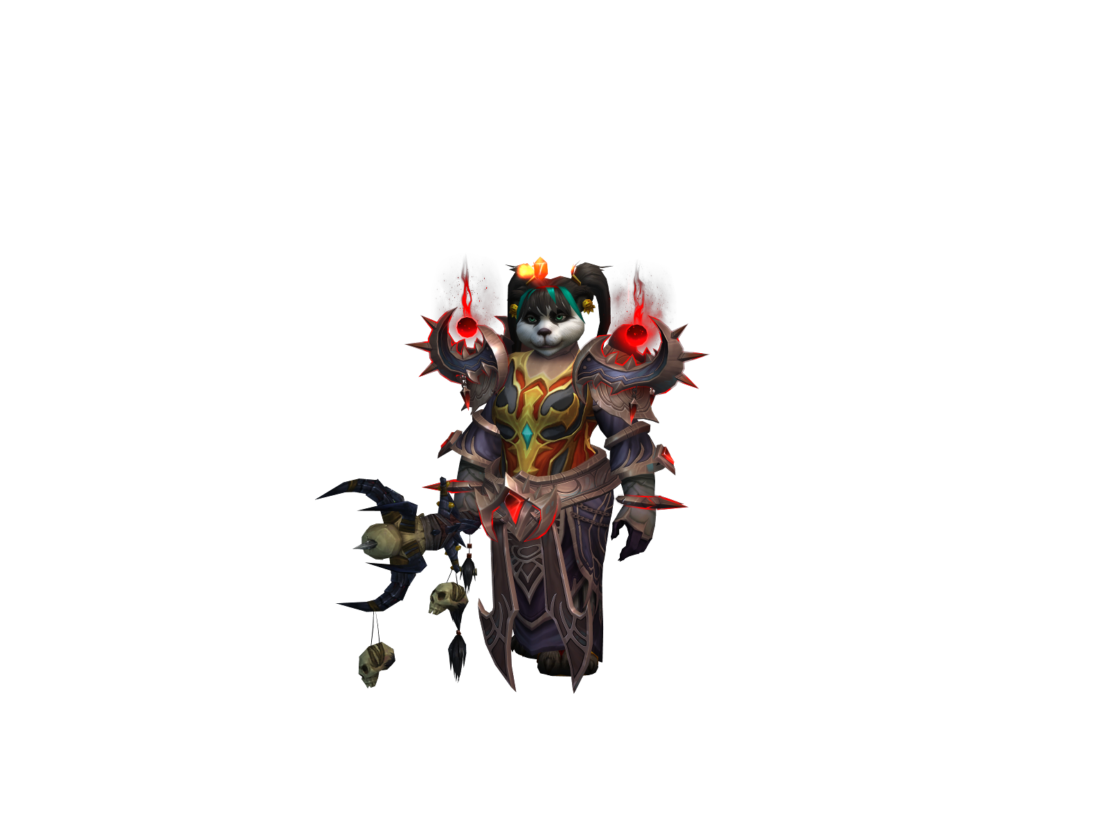 Lequìsha 3D character render